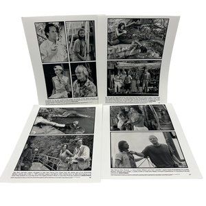 Qty 4 1997 Anaconda Movie Press Promo Photos Ice Cube Jennifer Lopez Owen Wilson